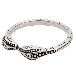 MenSteel Anneau de gland Two Snake